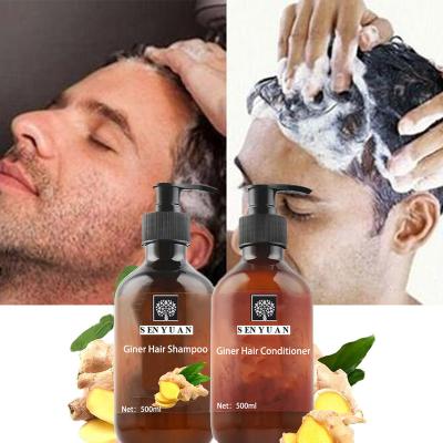 China OEM ODM 500ML Ginger Plant Extract Hair Growth Anti Dandruff Anti Hair Loss Hair Shampoo And Conditioner Set for sale