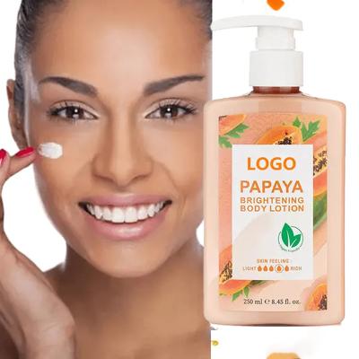 China Nourishing Glamorous Skin Revitalizer Moisturizer Silky Soft Exfoliator Elasticity Infiltrate Papaya Carrot Body Lotion for sale