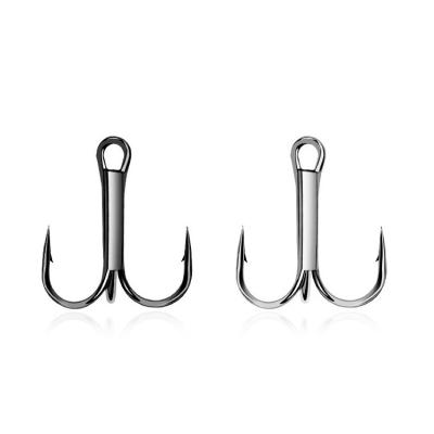 China Hot Selling Amazon Treble Hooks Treble Hooks Barbed Carbon Steel Barbed Hooks for sale