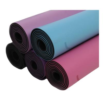 China Non Slip PU Anti Slip Eco-Friendly Natural Mat Rubber Yoga Mat For Gym for sale