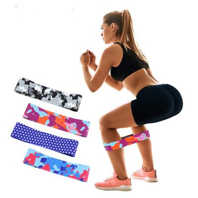 China Sports 2021 Non Slip Fabric Hip Circle Home Fitness Gym Hip Circle Support Custom Private Labels for Women and Men Resistance Bands for sale