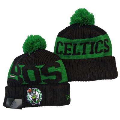 China Antibacterial In Stock N-Ba Beanies Winter Hats Wholesale Knitted American Basketball Team Hats For 30 Teams for sale