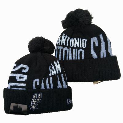 China Antibacterial Cheap Fashion Woman And Man Winter Knitted Basketball Promotional Custom Hat for sale