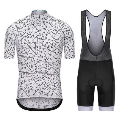 China Sleeve Antibacterial Harness Shorts Summer Cycling Suit for sale