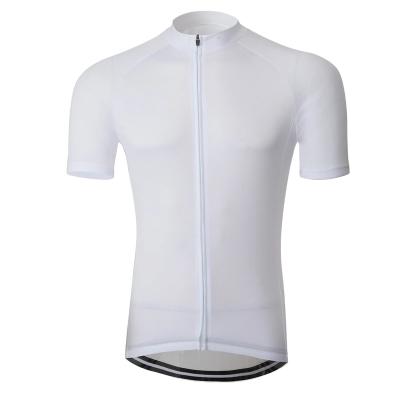 China New Wear Solid Color Antibacterial Cycling Tops Summer Cycling To Wear Mens Sport Cycling Short Sleeve Top for sale