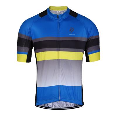 China Antibacterial Cycling Sports Cycling Clothing Mens Short Sleeve Jacket Moisture Absorption And Sweat Quickly Dry for sale