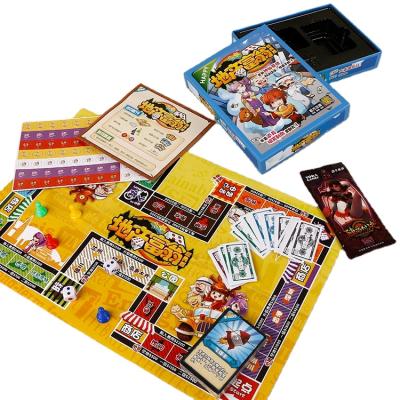 China Eco-friendly Custom Game Design Chips New Classic Game Design Supplier Risk Popular Board Game Price for sale