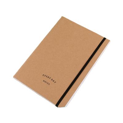 China With pokect to back cover Premium Kraft cover high quality notebook Ambient for sale