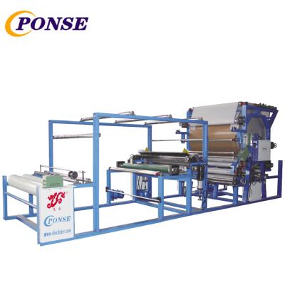 China 1600mm automatic waterbase eva foam leather non woven laminating machine for sale