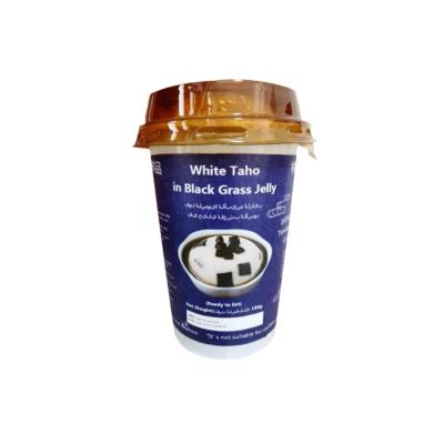 China Diet of Hot Selling White Pudding (Taho) in Black Grass Jelly Cup for sale