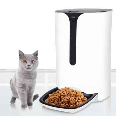 China Automatic Pet Automatic Feeder Food Feeding Bowls with Smart Digital Timer Pet Automatic Pet Water Feeder for sale