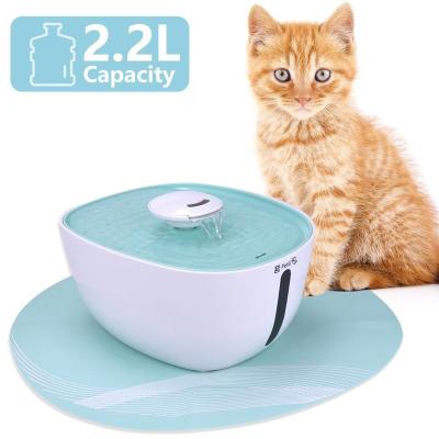 China Smart Automatic Pet Water Fountain Automatic Water Vending Dispenser Brand Drinker For Cat for sale