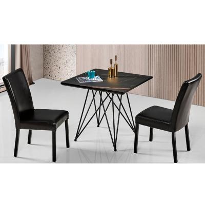 China Modern Dining Chairs Set Modern Luxury Traditional Metal Restaurante Porcelain Furniture Dining Table Dining Set for sale