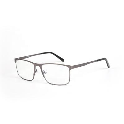 China Business Optical Frames Reading/Reading Computer Women's Running Men's Work/Gaming Metal Square Glasses Glasses for sale