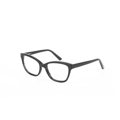 China Common Cateyes Black PC Glasses Frames Wholesale Oversized Glasses Frame Reading Glasses for sale