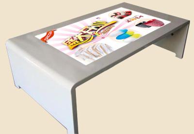 China Digitale Multitouchscreen 42 Duim Infrarode Koffietafel met 1000:1contrast Te koop