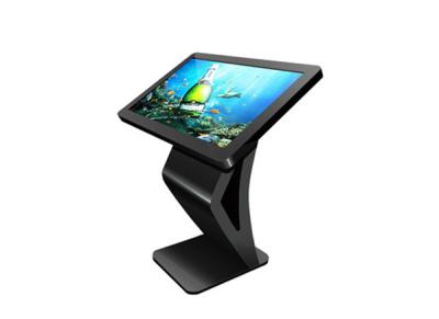 China Black Painting Multimedia Kiosk , Indoor Touchscreen 42'' Information Kiosk for sale