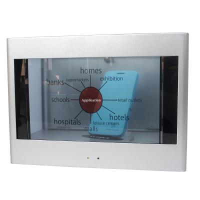 China Advertising Transparent LCD Display , 22 Inch Transparent LCD Showcase for sale