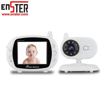 China NIGHT VISION Latest Design 2.4Ghz 3.5 Inch LCD Night Vision Wifi Video Baby Monitor Wireless Camera for sale