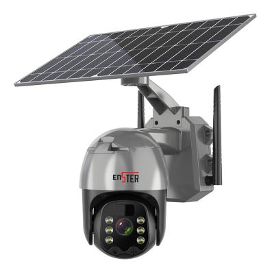 China NIGHT VISION ENSTER Ubox WIFI Solar Battery Camera CCTV Outdoor PTZ Camera CCTV Surveillance for sale