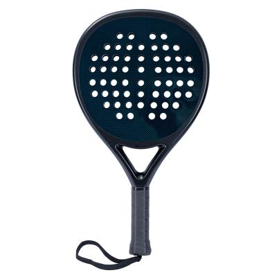 China 100% carbon fiber Custom Padel Racket  Carbon Fiber Beach racket 3K CARBON FACE OEM/ODM  Tennis racket EVA for sale