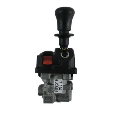 China Hyva Hydraulic valve 71094-A hand valve Dump Truck Valve en venta