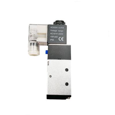 Chine 4V210-08 5/2 way pneumatic Air solenoid valve High-quality Control valve G1/4