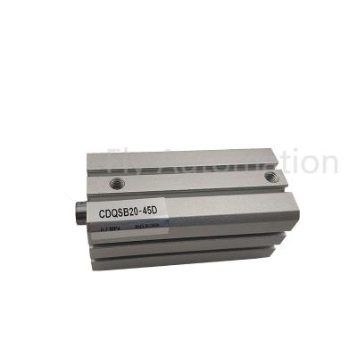 Cina SMC CQS CDQS Series Compact Cylinder 12 to 25mm Bore size Pneumaticc cylinder CDQSB20-45D in vendita