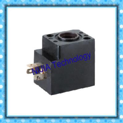 China bobina del solenoide de 6m m OD DIN43650C DC para la hiladora, negra en venta