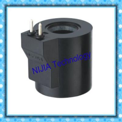 China Class B H 2 Pin Hydraulic Solenoid Coil 20.2mm inner hole 20.2mm DC24V Solenoid Valve for sale