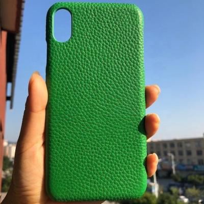 China Plain Back Cover For iPhone XS Case, For iPhone X Cover Case, For iPhone Xs Genuine Leather Case for sale