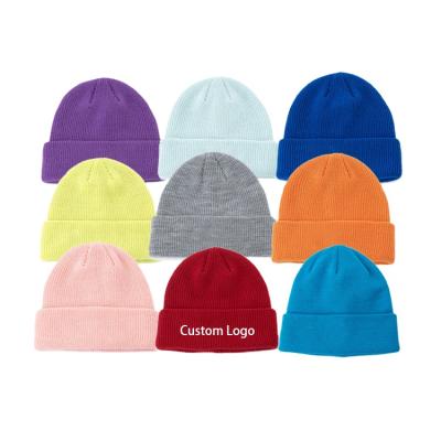 China breathable & waterproof breathable & Custom Logo Woven Label Blank Beanie Embroidery Acrylic Knitted Hats Waterproof Winter Hat Manufacturers Unisex Acrylic Knitted Hats for sale