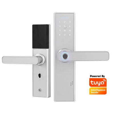 China Apartment Door Lock Smart Waterproof Intelligent Furniture Fingerprint Lock Access Control Lock Wifi for sale