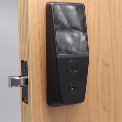 China Wholesale Apartment Deadbolt Automatic Lock Fingerprint Password Control Ttlock Tuya App Smart Door Lock for sale