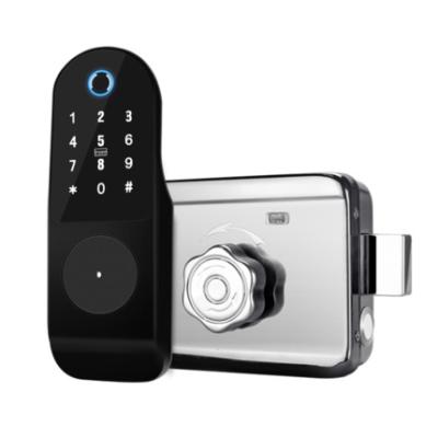 China Low MOQ good quality cheap apartment ttlock new model wifi biometric fingerprint open tuya smart lock for sale