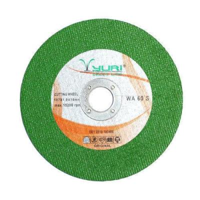 China Inox Metal 4inch 14inch Green Cutting Wheel / For Inox Metal With Extra Power From Yuri Indian Market for sale