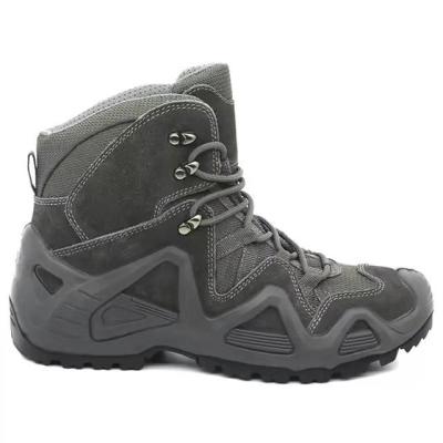 China Waterproof Mens Steel Toe Work BootsHigh Quality Hiking Shoes for sale