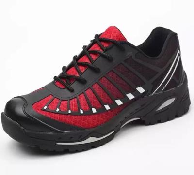 China Breathable Leather Steel Shoes Work Breathable Safety Shoes for sale