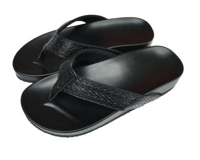 China Anti-Slip/Eco/Durable/Safe/Durable In Use Customize High Quality Eco-friendly PU Flip Flop For Men for sale