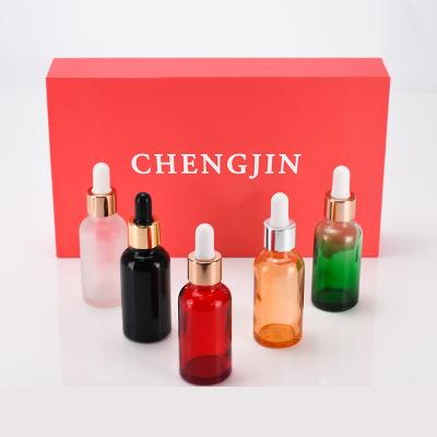 China Multifunctional Custom Paper Tube For Essential Oil Perfume Glass Dropper Bottle for sale