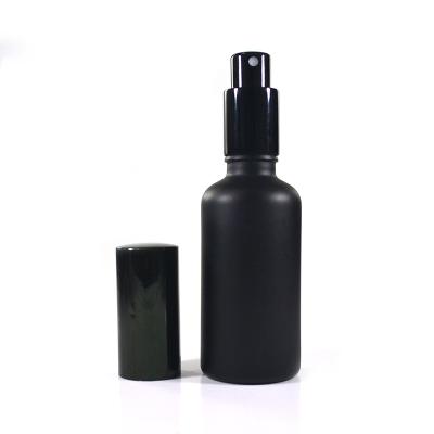 China Supplier 5ml 10ml 1oz 30ml 50ml 100ml Multifunctional Top Matte Black Spray Bottle With Spray Mist Cap for sale