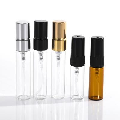 China Multifunctional Wholesale Atomizer 2ml 3ml 5ml 10ml Mini Mist Vial Atomizer Free Sample Spray Glass Empty Perfume Bottle for sale