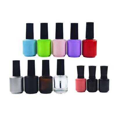 China Free sample multifunctional 15ml empty gel nail polish bottle with cheap wholesale price for sale