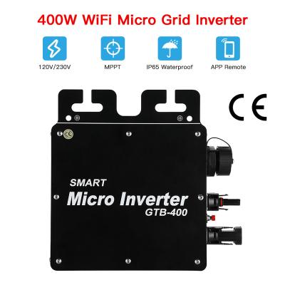 China APP Smart Mobile Phone GTB-400 600 800W 1400W 1600W High End Micro Grid Inverter 260*220*70MM Monitoring for sale