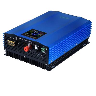 China High Quality Function Inverter GTN-1000 Safety Line 260*220*70MM Connected To A Solar Battery Grid for sale