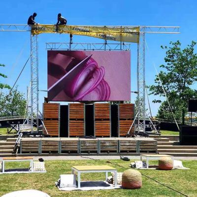 China Newest Theme Park Full Color Hd Advertising Led Video Outdoor Screen Led Advertising Screen for sale