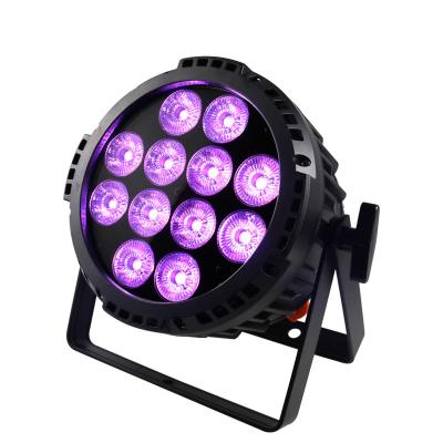 China Theme Park 12 *18W Rgbw LED Battery Par Light Led Stage Lights Equipment for sale