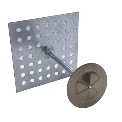 China Industrial 12 Gauge Insulation Pin Self Adhesive Stick Glass Wool Insulation Hanger for sale