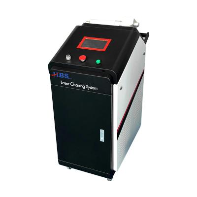 China Critical Cleaning / Residue Free 100W Laser Cleaning Machine Handheld Metal Rust Removal for sale