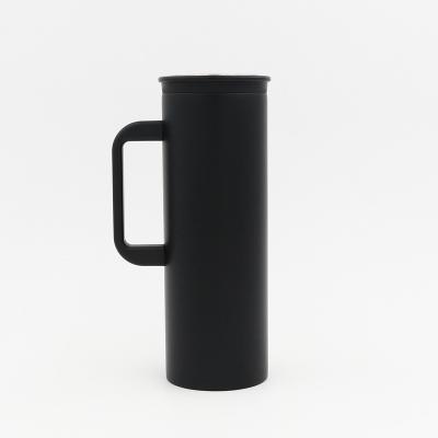 China Stainless steel mugs with handle double wall vacuum insulated coffee mug for sale